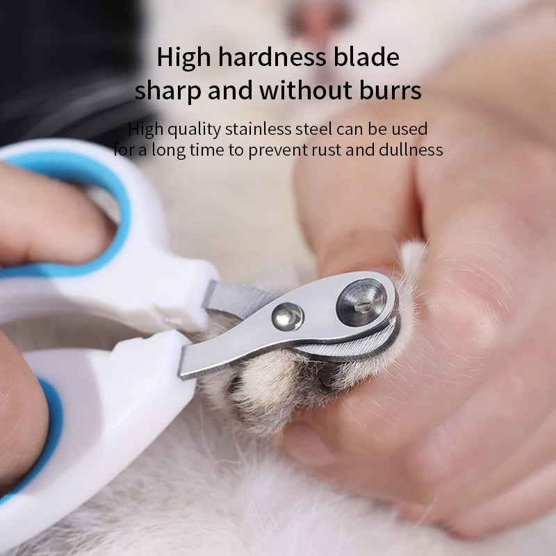 Stainless Steel Nail Clippers for Cats and Small Dogs