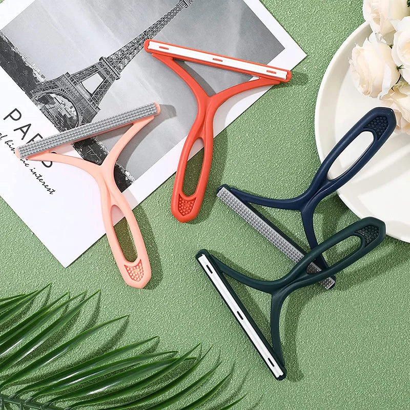 Double-Sided Pet Hair Remover and Fabric Shaver