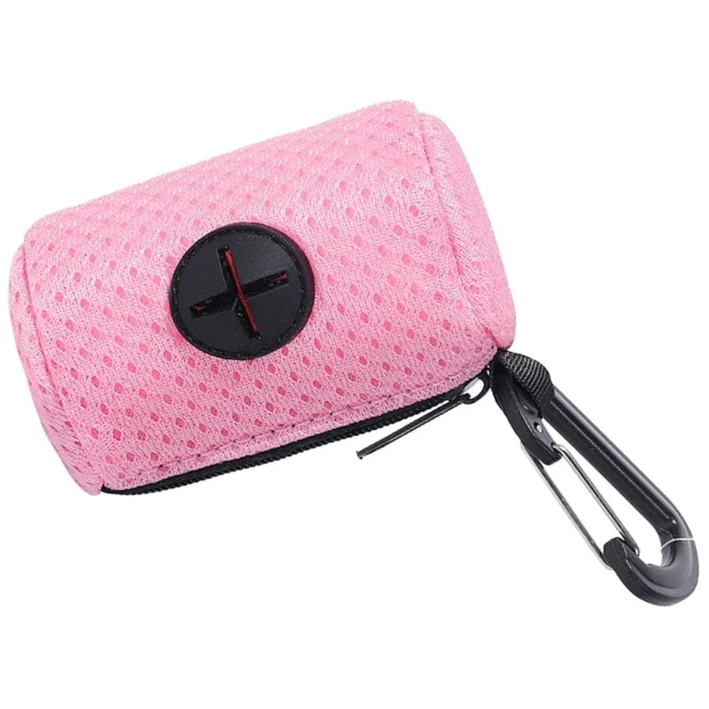 Mesh Dog Waste Bag Dispenser with Clip