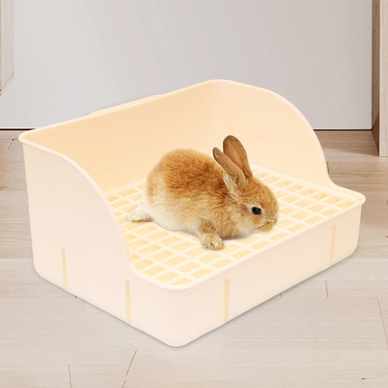 Rabbit Litter Box Corner Toilet for Small Pets