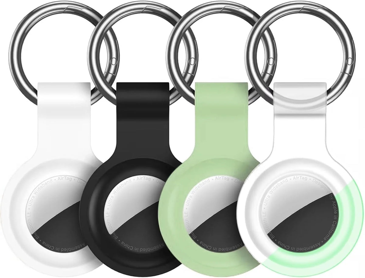 Silicone AirTag Case with Keychain