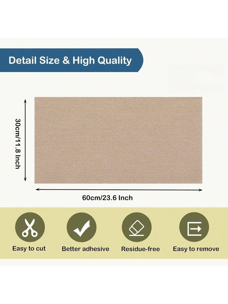 Cat Scratch Mat - Self-Adhesive, Trimmable Furniture Protector