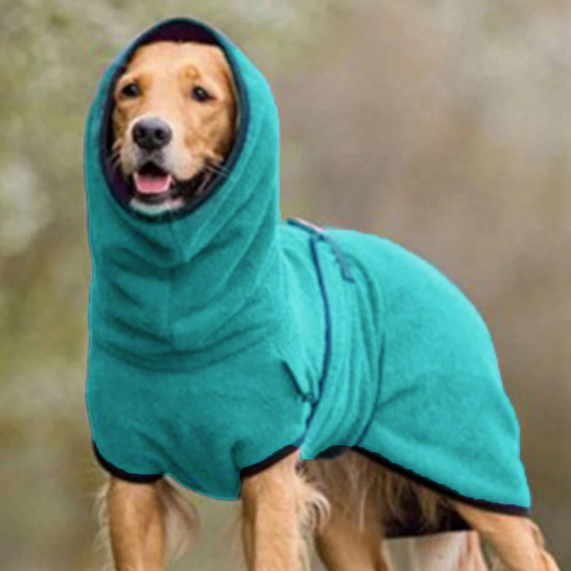 Abrigo de Invierno con Forro Polar para Galgos
