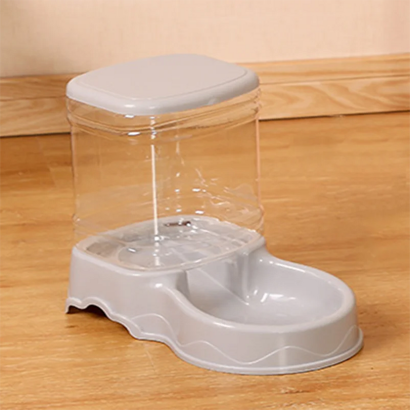Automatic Pet Feeder with Drinking Bowl Large Capacity 3.8L
