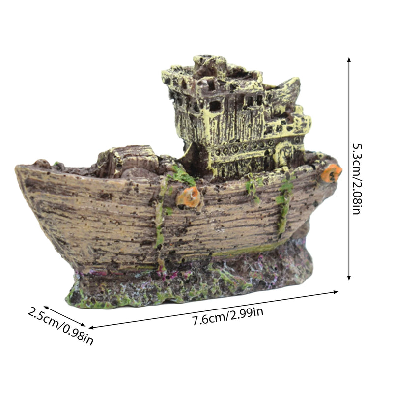 Artificial Bridge Aquarium Decor - Resin Landscape Ornament