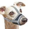 Adjustable Breathable Mesh Dog Muzzle with Reflective Strip
