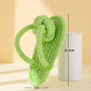 Durable Rope Ball Dog Toy for Chewing and Interactive Play