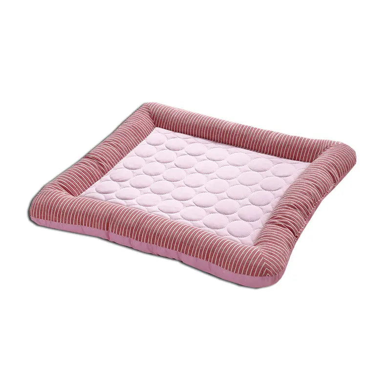 Ice Silk Pet Cooling Mat for Dogs and Cats – Breathable Summer Bed