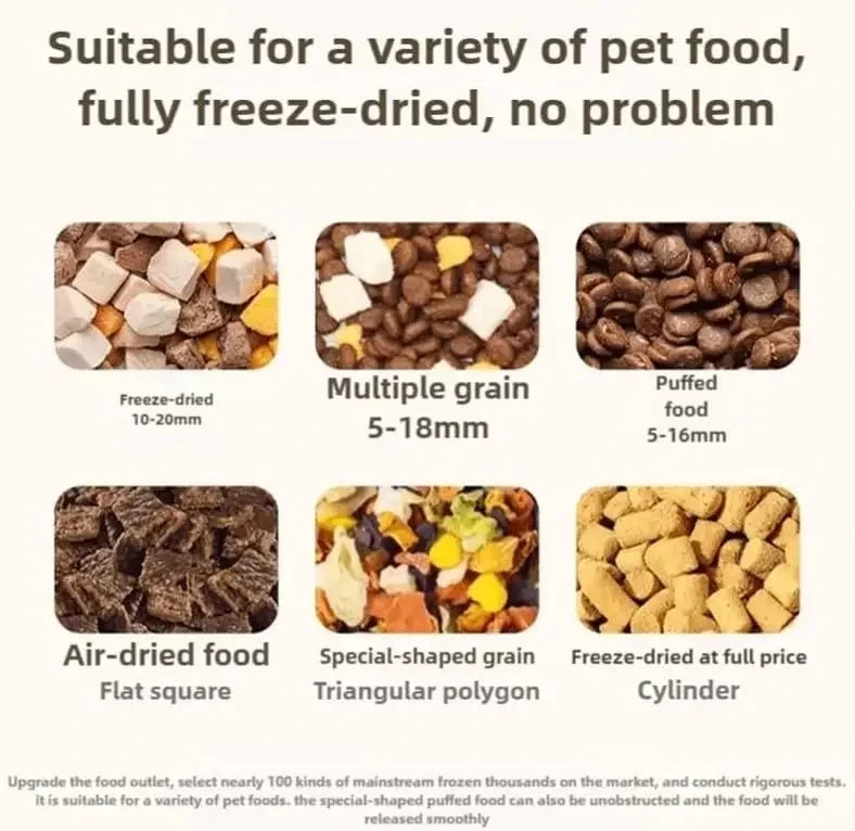Gravity-Fed Pet Food and Water Station