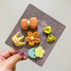 Adorable Clip-On Pet Hair Bows for Dogs and Cats (Set of 5)