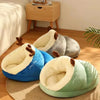 Cozy Plush Pet Bed Cave for Small Dogs and Cats