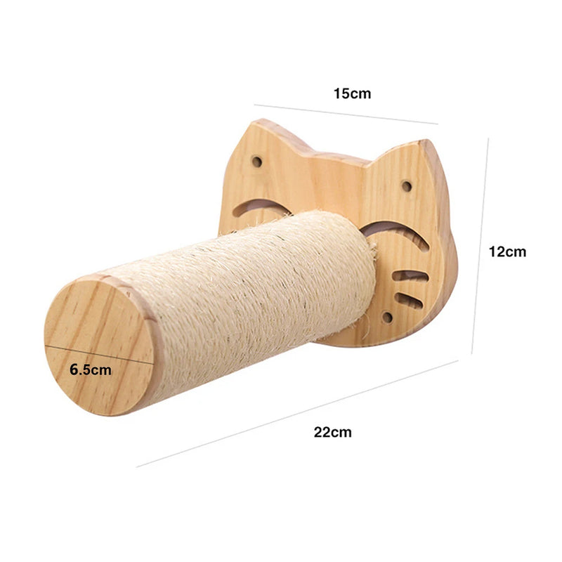 Étagère Murale pour Chats avec Griffoir