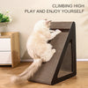 Griffoir interactif pour chat avec balle rotative