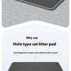 Double-Layer Waterproof Cat Litter Mat with Non-Slip Base