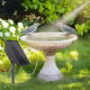 Solar Powered Pond Aerator with Battery Backup