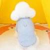 Winter Plush Dog Sweater for Small to Medium Dogs