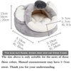 Coussin pour animaux en polaire douce avec fond imperméable