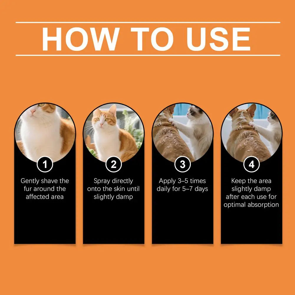 Soothing Hot Spot Spray for Dogs & Cats – Itch Relief and Skin Repair