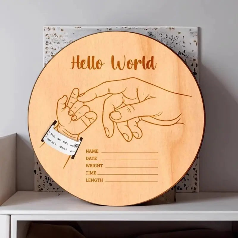 Baby Hospital Bracelet Display Stand
