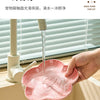 Ceramic Pet Bowl with Wood Stand – Elegant Bow Knot Design