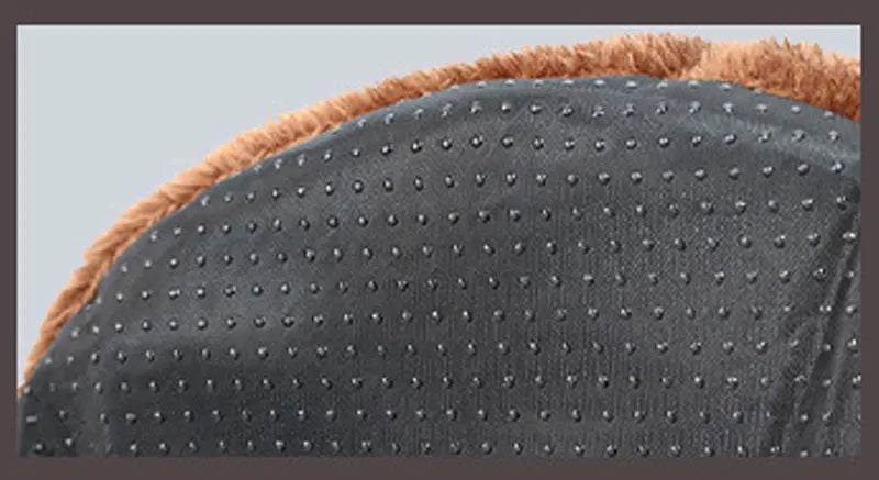 سرير قطط شتوي عميق على شكل رأس دب