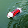 Adjustable Dog Life Jacket with Removable Floats for Swimming