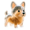 Pet Hair Keepsake Keychain – Memorial Pendant for Dog & Cat Fur