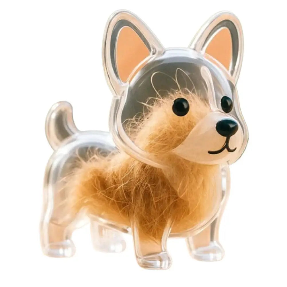 Pet Hair Keepsake Keychain – Memorial Pendant for Dog & Cat Fur