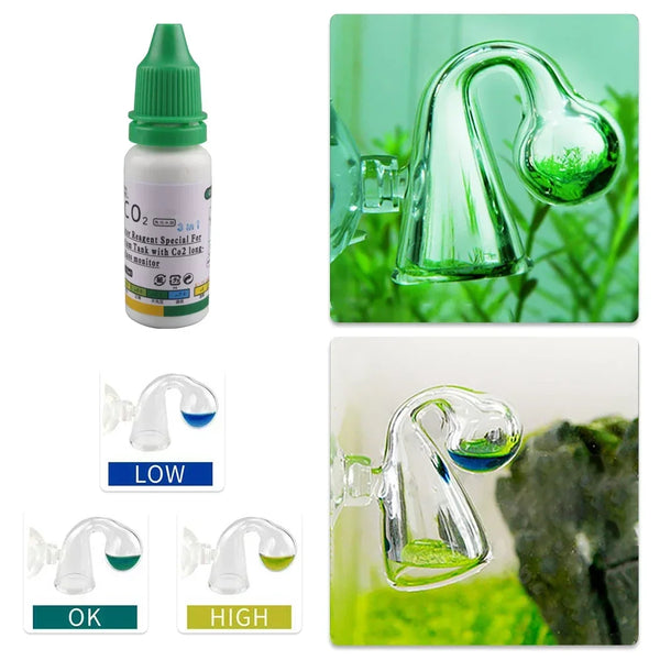 Solution Indicateur CO2 pour Aquarium