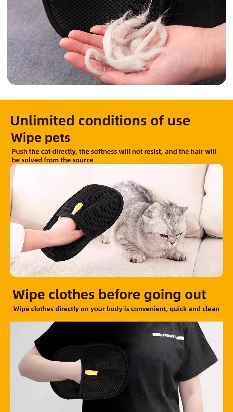 Cat Hair Removal Gloves for Pets
