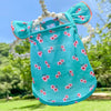 Polka Dot Summer Dog Dress with Suspender Straps