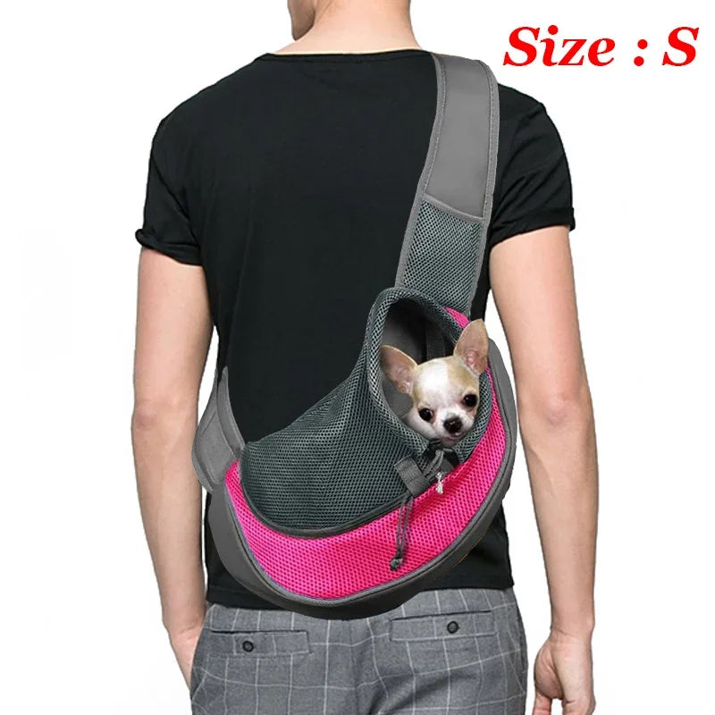 Breathable Dog Sling Carrier for Small Pets