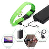 USB Charging Glowing Dog Collar with Pendant