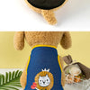 Breathable Mesh Pet Vest with Cute Cartoon Print
