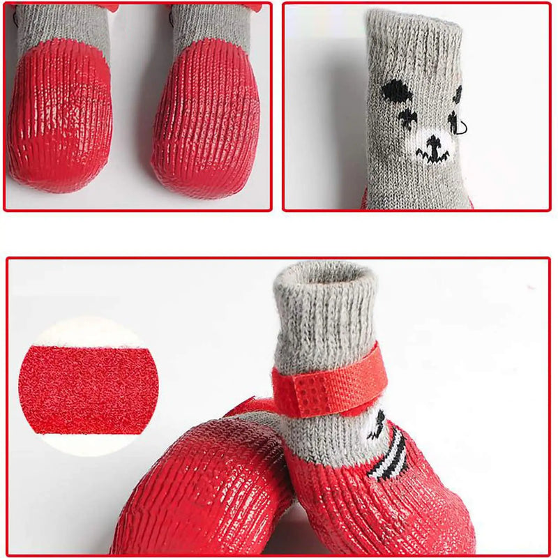 Calcetines Antideslizantes para Perros: Protección para las Patas