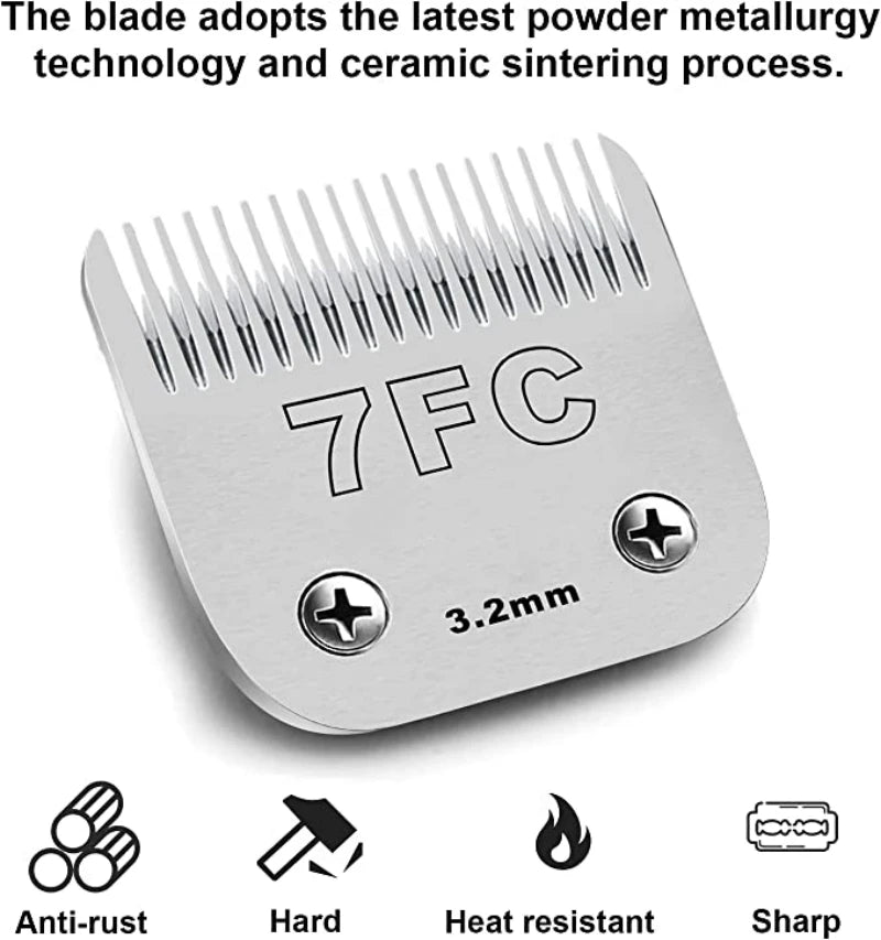 Cuchillas Profesionales para Máquina de Aseo Pet A5
