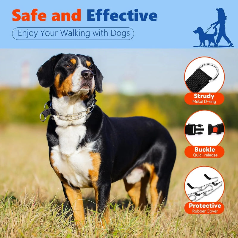 Verstellbare Hundetrainingshalsband aus Edelstahl