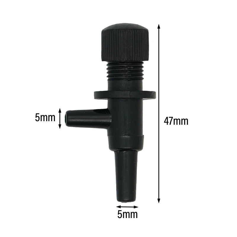 Valves de Régulation de Débit d'Air pour Aquarium (Lot de 10)