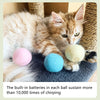 Pelota de Peluche Interactiva para Gatos con Sonidos Incorporados