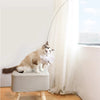 Jouet Interactif pour Chat avec Plumes et Baguette