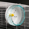 Hamster Wheel Running Disc Toy - Silent Transparent Rotating Wheel