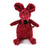Corduroy Squeaky Plush Dog Toy - Bite-Resistant Animal Shapes