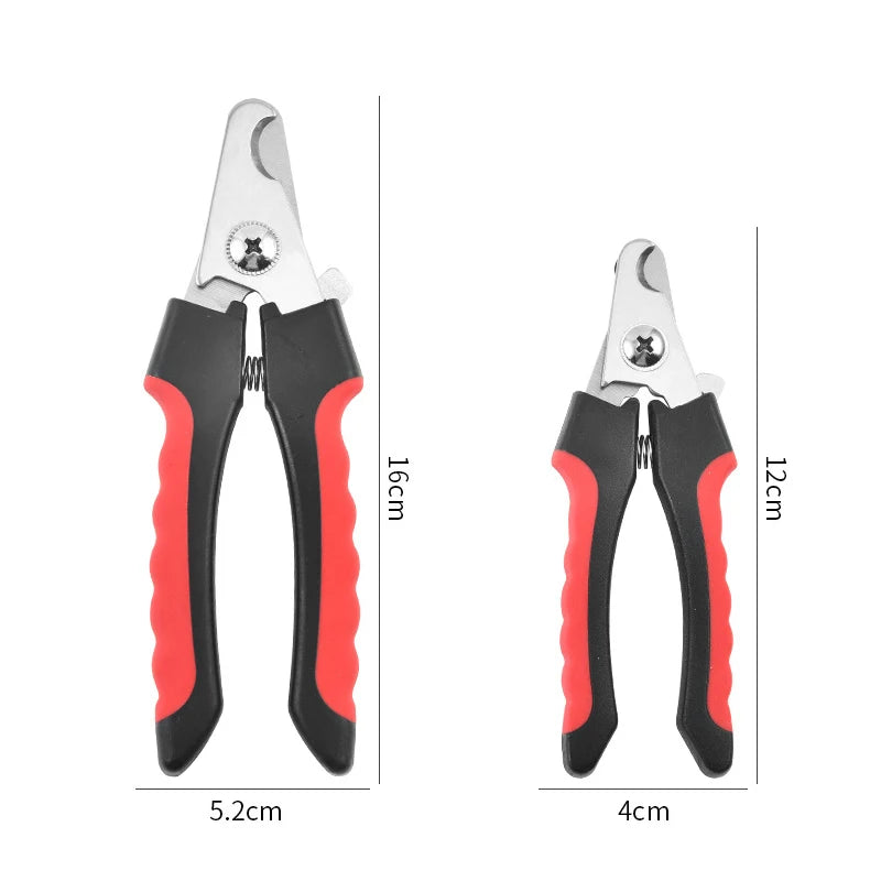 Large Dog Nail Clippers Stainless Steel Grooming Scissors