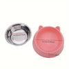 Ergonomic Elevated Cat Bowl with Inclined Stainless Steel Design