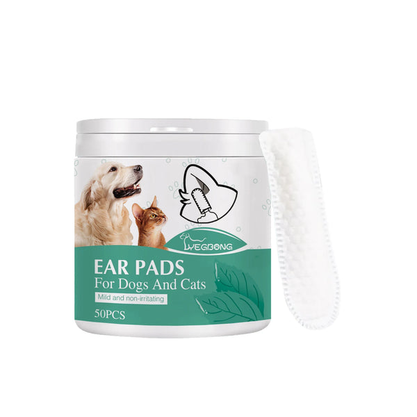 Lingettes Douces pour le Nettoyage des Yeux et des Oreilles de Votre Animal