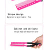Folding V-Shaped Detangling Comb for Hair Styling