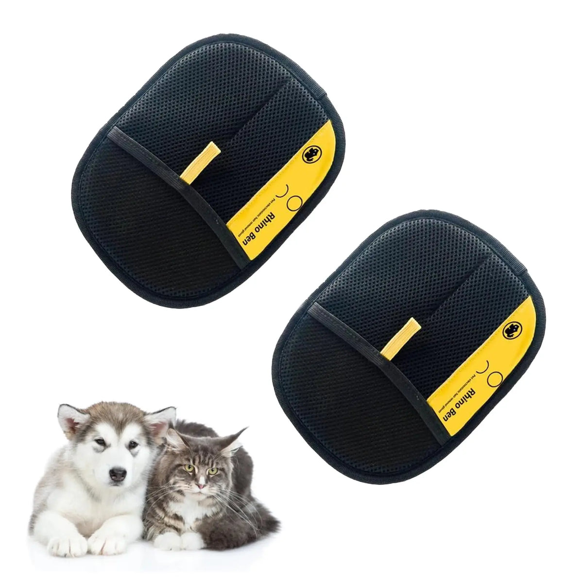 Electrostatic Pet Hair Remover Gloves for Dogs and Cats