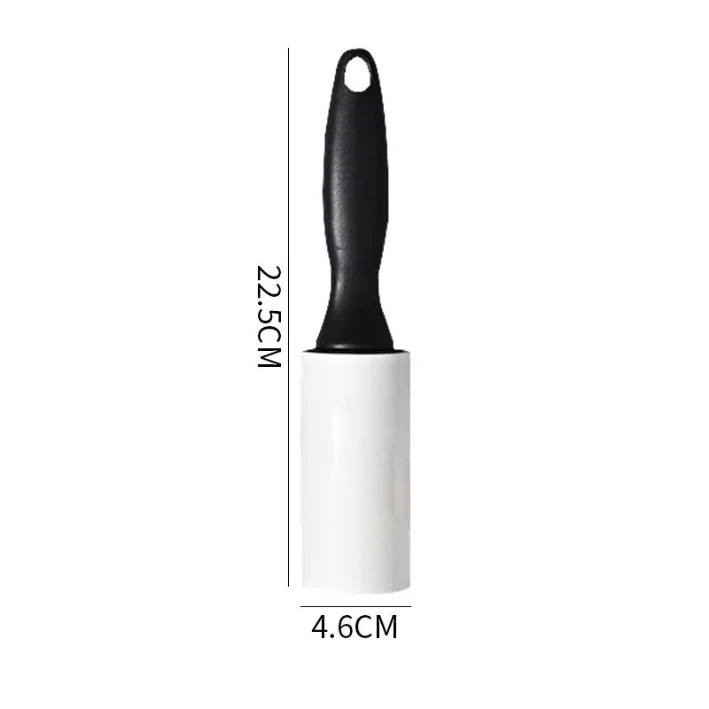Adhesive Lint Roller with Handle for Pet Hair and Lint Removal