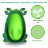 Cute Frog Potty Training Urinal for Boys with Aiming Target