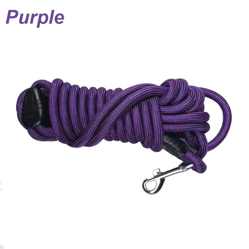 Robuste Nylon-Hundeleine für Rückruf und Training